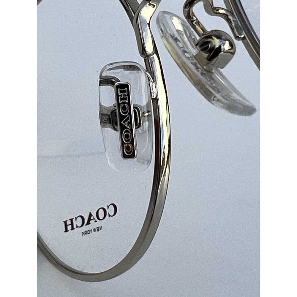 COACH Titanium HC5180TD Shiny Light Gold / Black Lightweight Frames 53 18 145 NW - Picture 13 of 16